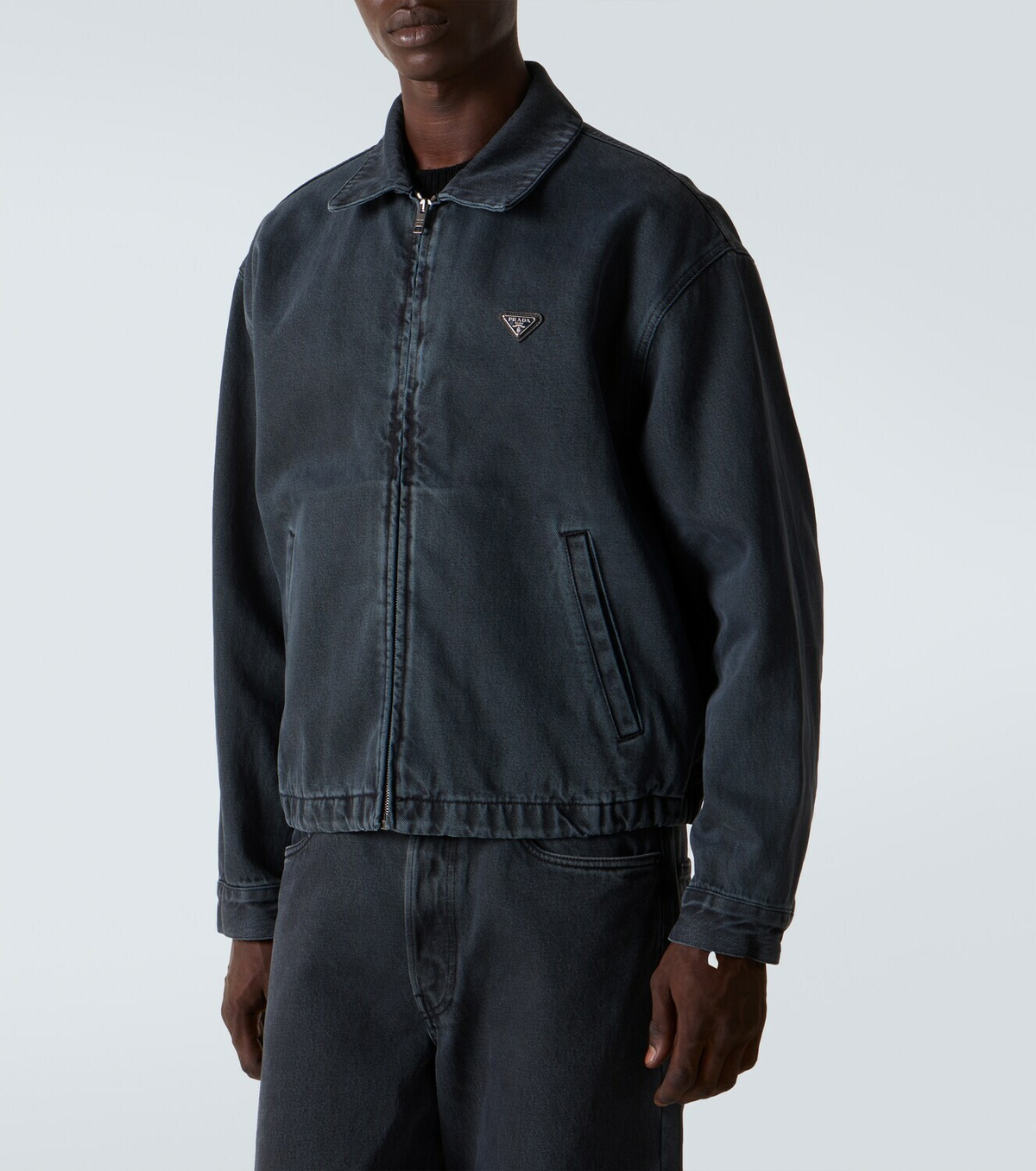 Prada Denim blouson jacket