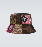Dries Van Noten - Patchwork bucket hat