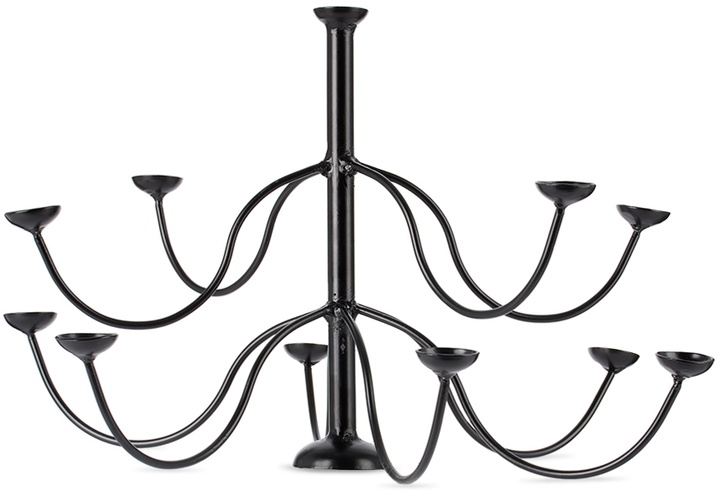 Photo: Gohar Black Egg Chandelier Centerpiece