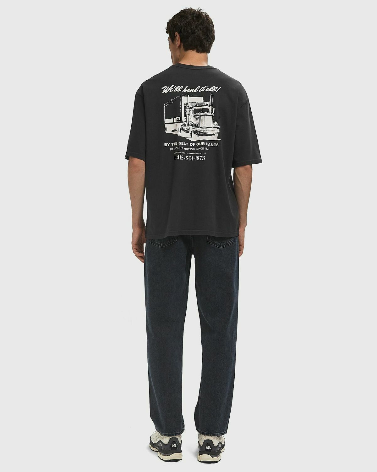 Levis WW GR TEE Black Mens Shortsleefe