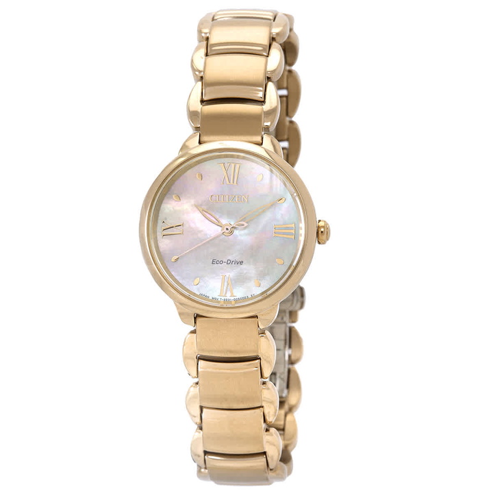 Photo: Citizen L Series Eco-Drive Mother of Pearl Dial Ladies Watch EM0929-81Y