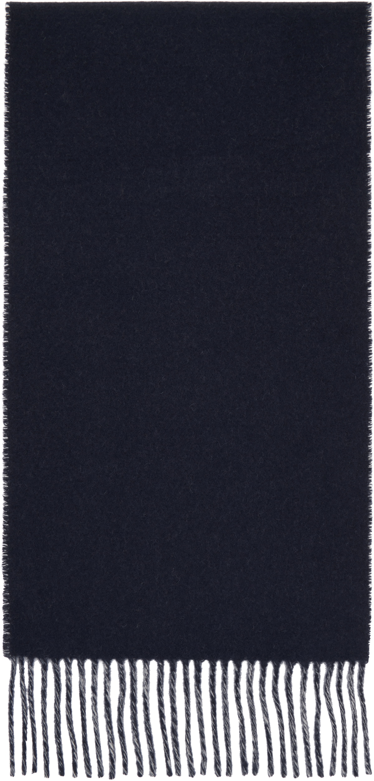 JACQUEMUS Navy 'The Jacquemus' Scarf
