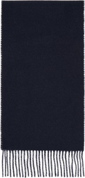 JACQUEMUS Navy 'The Jacquemus' Scarf