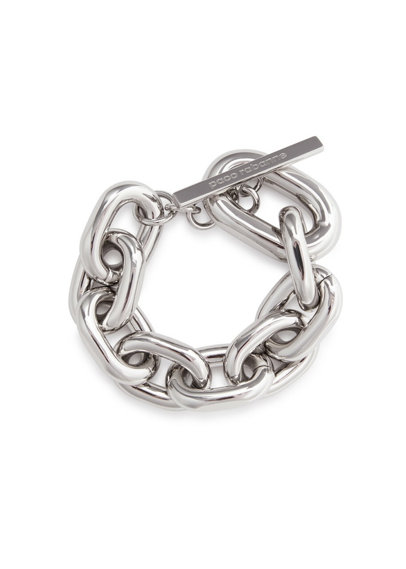 Photo: Rabanne XL Link Chain Bracelet - Silver - One Size