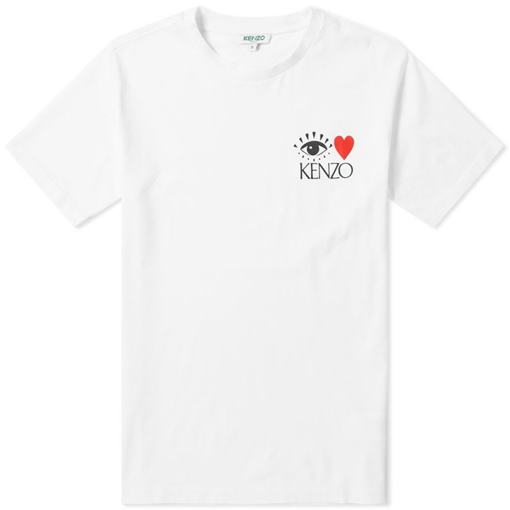 Photo: Kenzo Small Logo Valentine's Tee