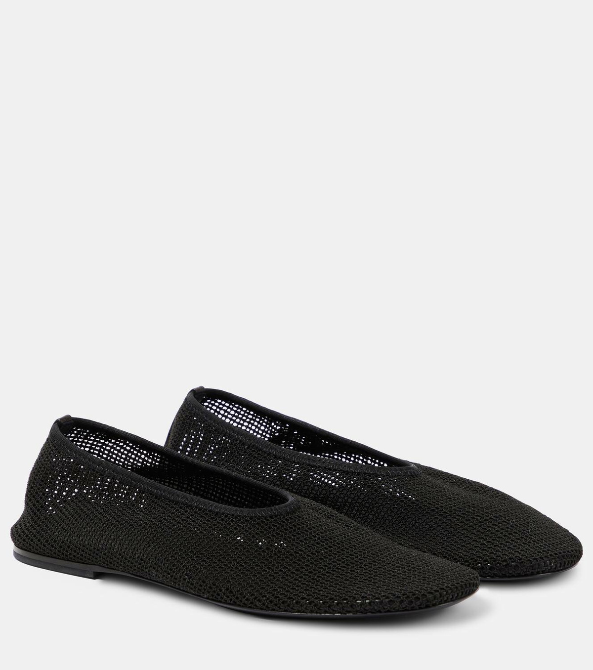 Khaite Marcy mesh ballet flats