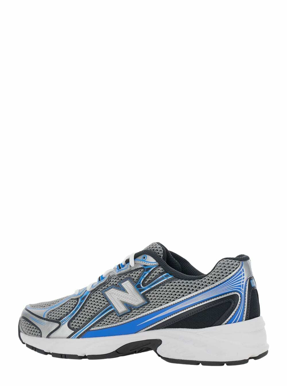 New Balance Multicolor Low Top Sneakers With Logo Patch On Side And Tongue And Perforated Panels In Tech Fabric Unisex