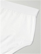 Håndværk - Pima Cotton-Jersey Briefs - White