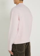Jacquemus Le Cardigan Doppio Merino Wool-blend Cardigan Light Pink