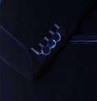 TOM FORD - Shelton Slim-Fit Velvet Tuxedo Jacket - Blue