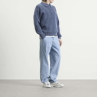 Bound Men's Acid Wash Half Zip Pullover in Navy