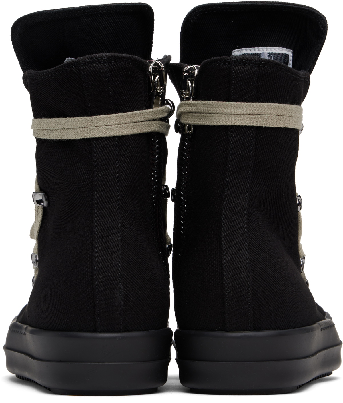 Rick Owens DRKSHDW Black Hollywood Hexa Sneaks Sneakers Rick Owens