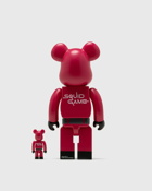 Medicom Bearbrick 400% Squid Game Manager 2 Pack Red - Mens - Toys