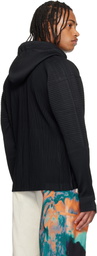 HOMME PLISSÉ ISSEY MIYAKE Black Monthly Color July Hoodie