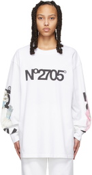 Aitor Throup’s TheDSA White Sponsor Pack Long Sleeve T-Shirt