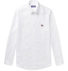 Ralph Lauren Purple Label - Button-Down Collar Cotton Oxford Shirt - Men - White