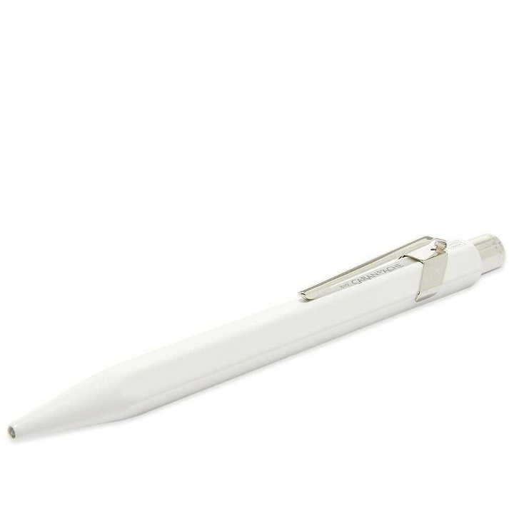 Photo: Caran d'Ache Roller Pen 849 with Slimpack in White