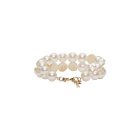 Melanie Georgacopoulos White Sliced Pearl Tasaki Edition Bracelet
