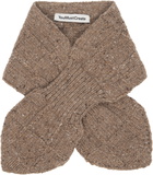 YMC Taupe Slot Scarf