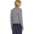 Tiger of Sweden Grey Wool Nevile Turtleneck