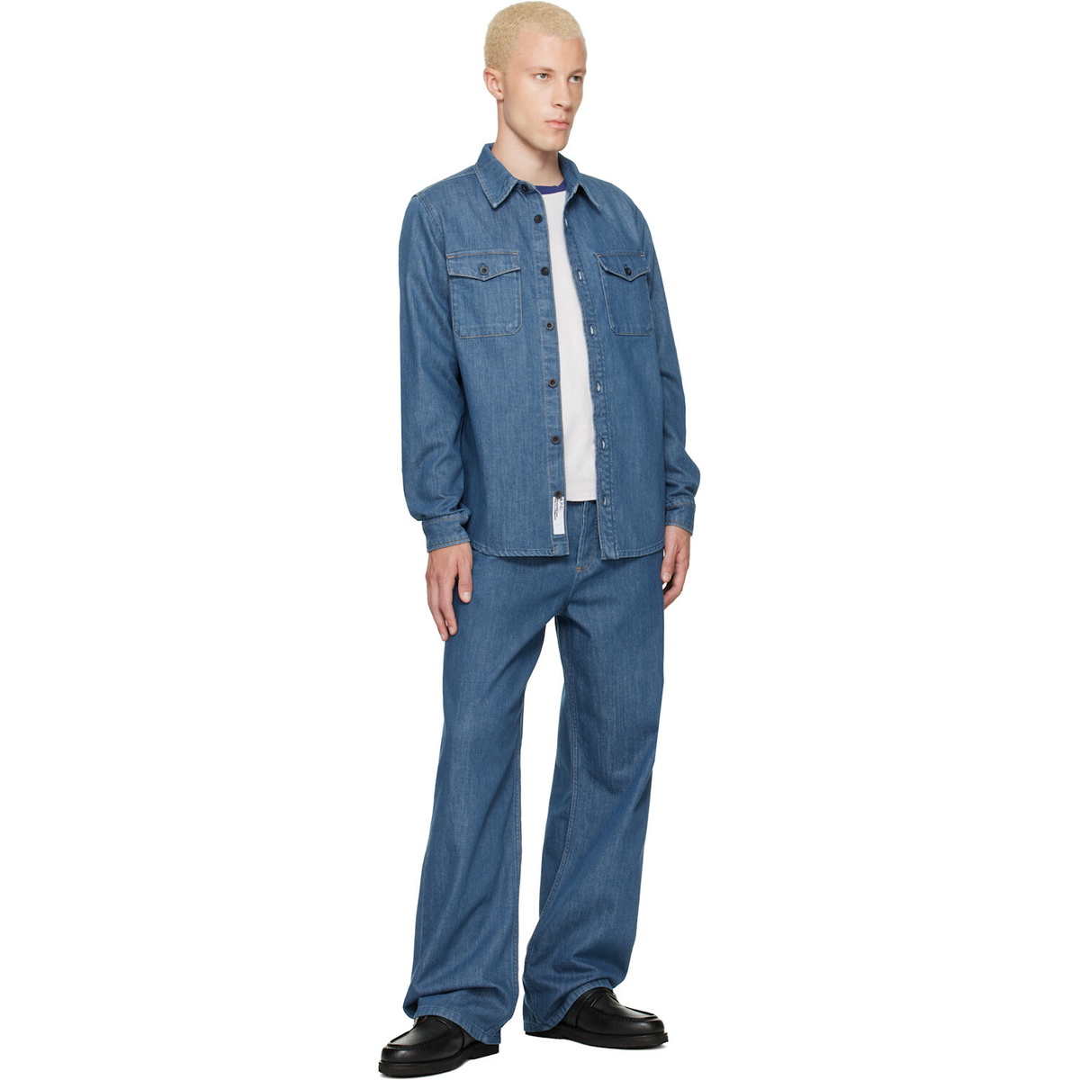 A.P.C. Blue Aaron Jeans