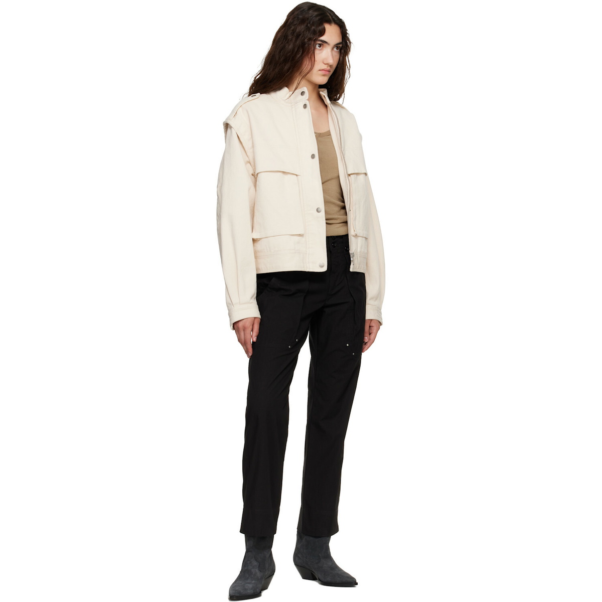 Isabel Marant Etoile Off-White Edany Jacket