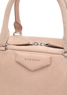Givenchy Antigona East-west Medium Suede top Handle bag - Beige - One Size
