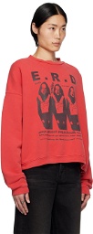 Enfants Riches Déprimés Red Graphic Sweatshirt