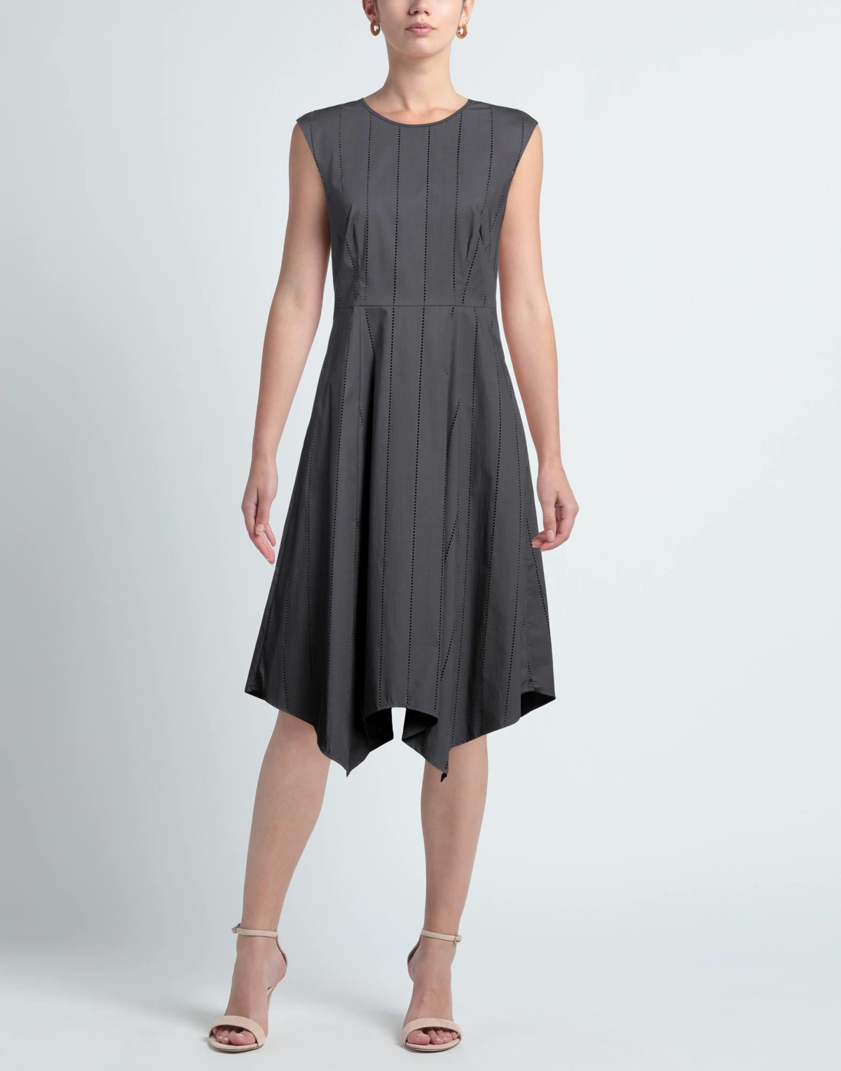 Peserico Womens Midi dress Charcoal