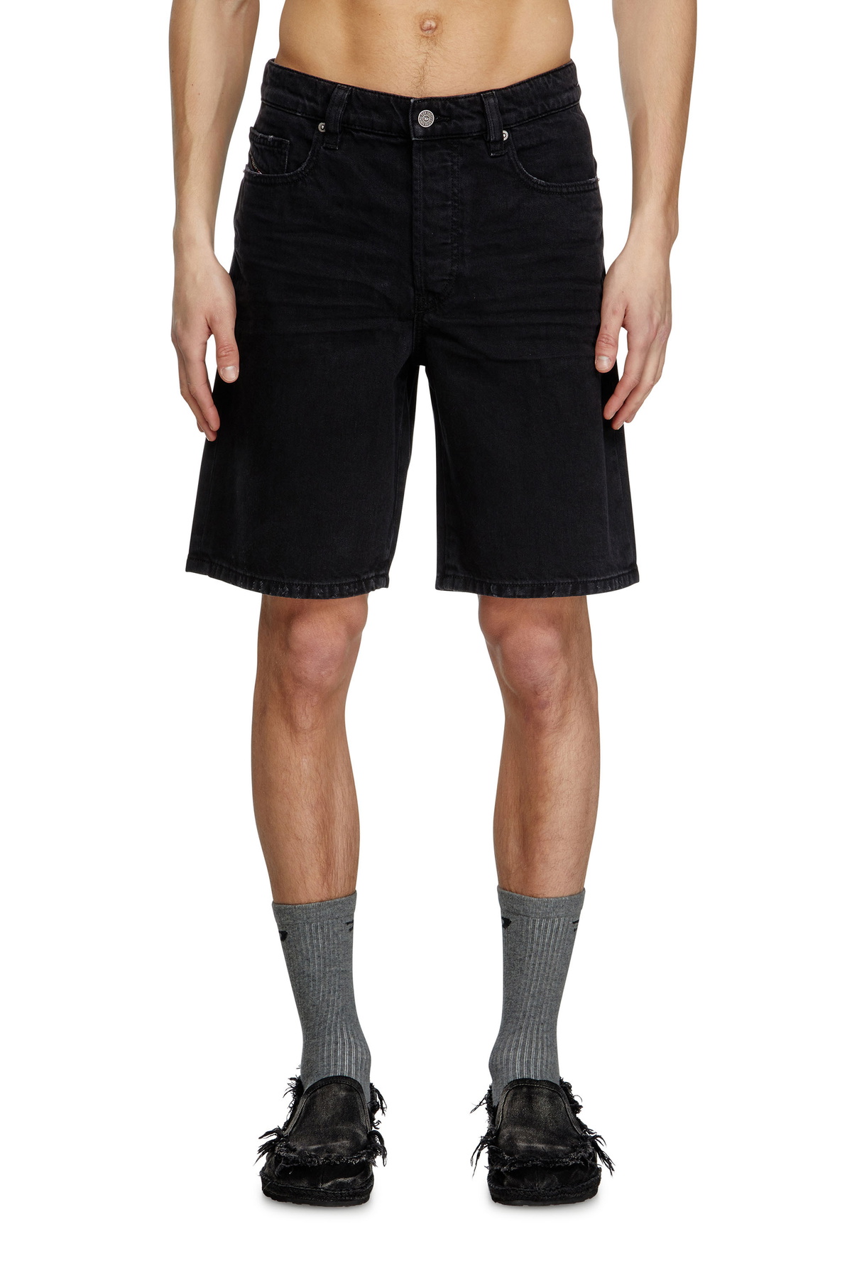 Diesel Black D-Arne Short-S Shorts Diesel