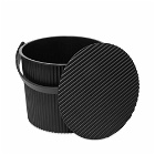 Hachiman Omnioutil Storage Bucket & Lid - Small in Black