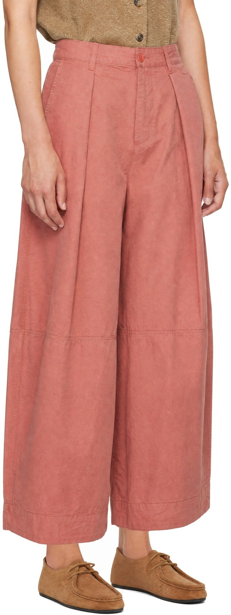 YMC Pink Deadbeat Trousers
