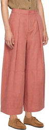 YMC Pink Deadbeat Trousers