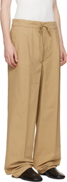 Fear of God ESSENTIALS Tan Pleat Front Trousers