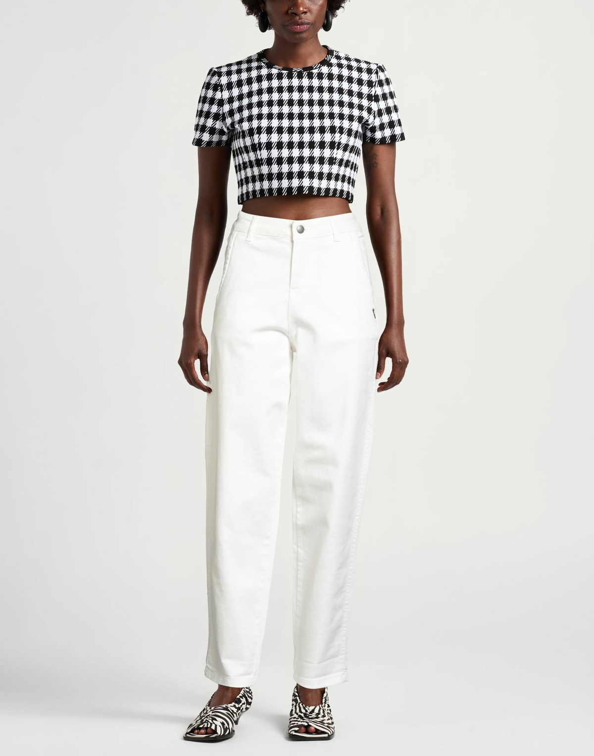 Berna Womens Pants in Off white