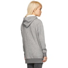 rag and bone Grey Racer Hoodie Dress