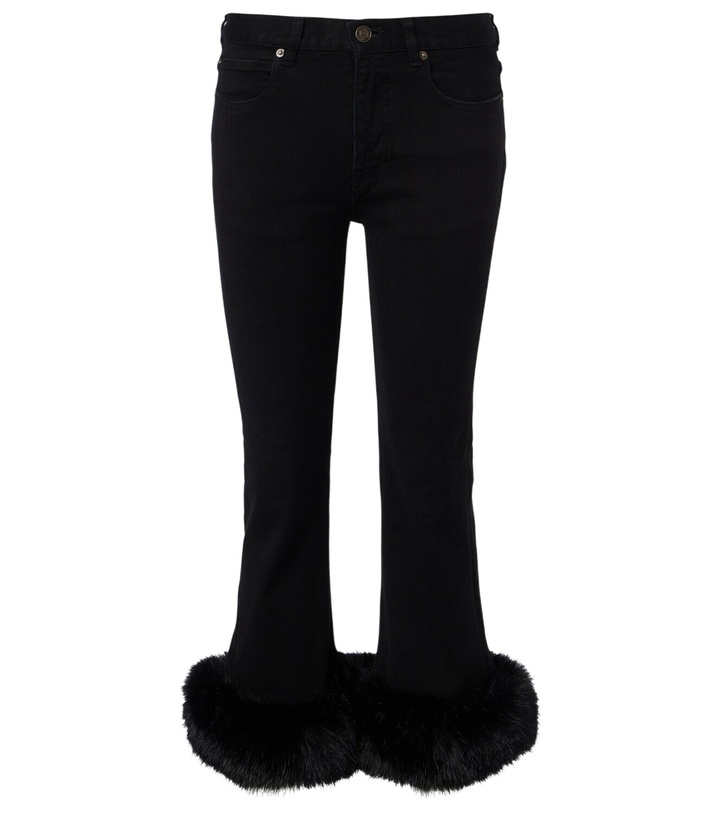 Photo: Balenciaga Low-rise capri jeans