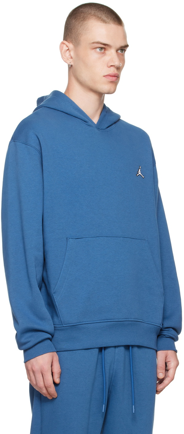 Nike Jordan Blue Embroidered Hoodie