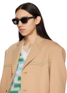 Marni Black RETROSUPERFUTURE Edition Kea Island Sunglasses