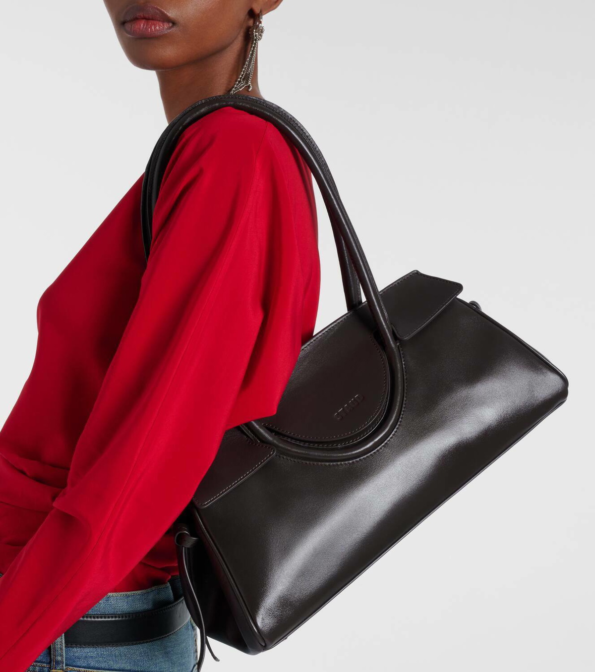 Staud Staud Maude leather shoulder bag Staud