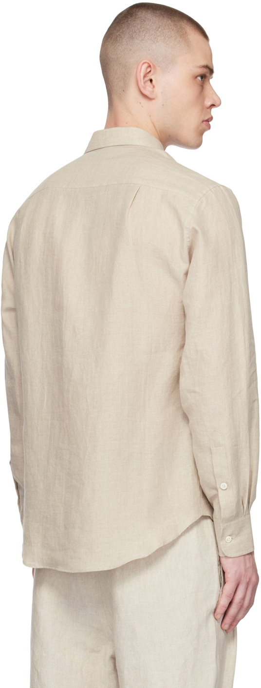 De Bonne Facture Taupe Essential Shirt De Bonne Facture