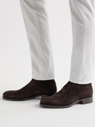 Brioni - Suede Desert Boots - Brown