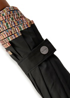 Paul Smith Signature Striped-trim Umbrella - Black - One Size