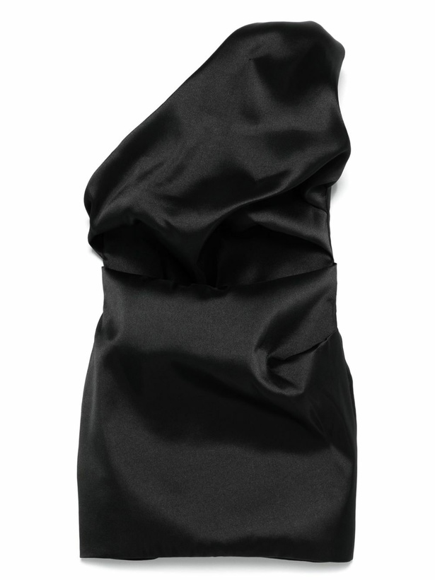 Photo: Marques'Almeida Satin Draped Mini Dress