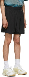 We11done Black Basic String Shorts