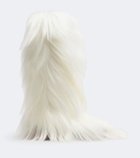 Paris Texas Napa shearling knee-high boots