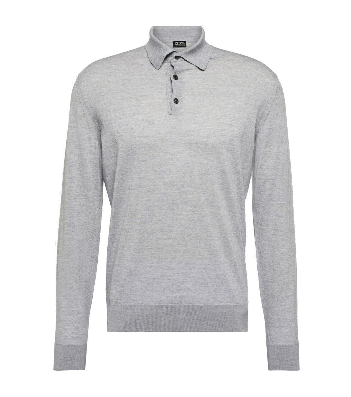 Zegna Lightweight Wool Polo Shirt