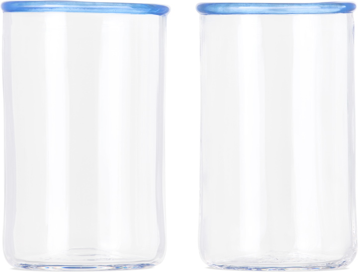 Photo: Akua Objects Blue Small Peter Glass Set