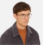 Garrett Leight California Optical - Grant M Round-Frame Gold-Tone and Tortoiseshell Acetate Optical Glasses - Tortoiseshell