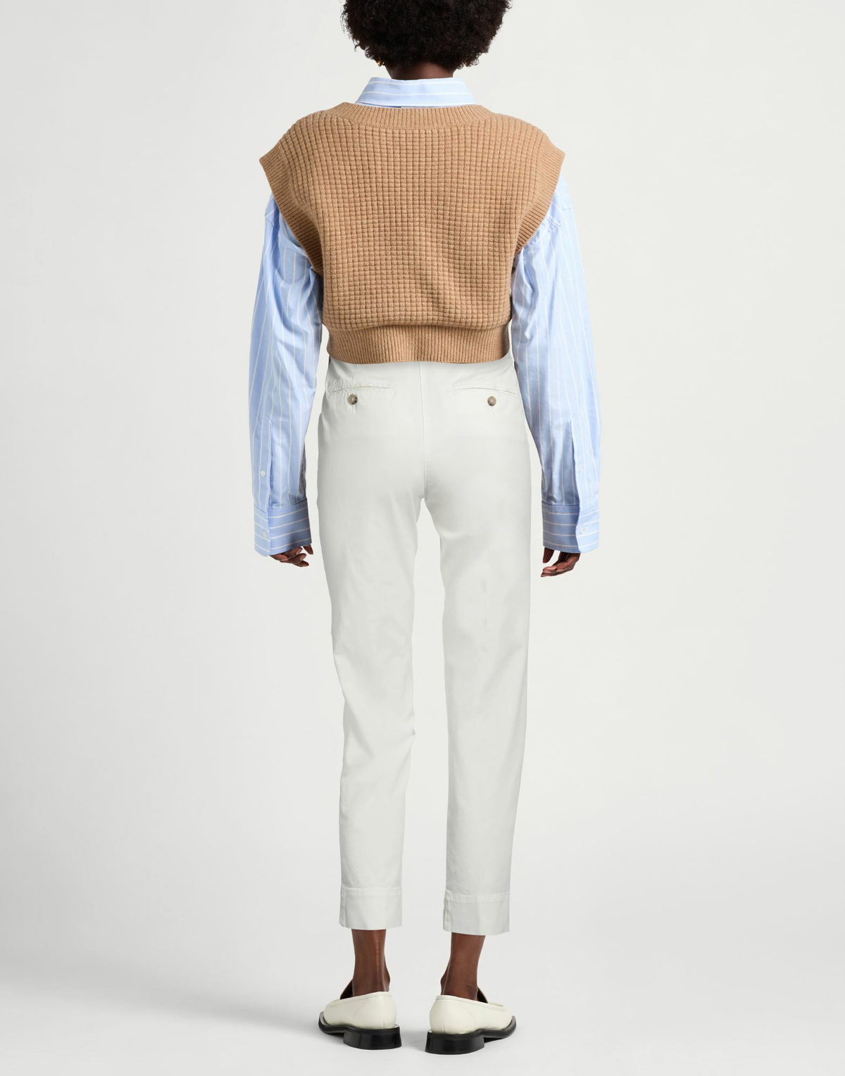 Peserico Womens Pants in White